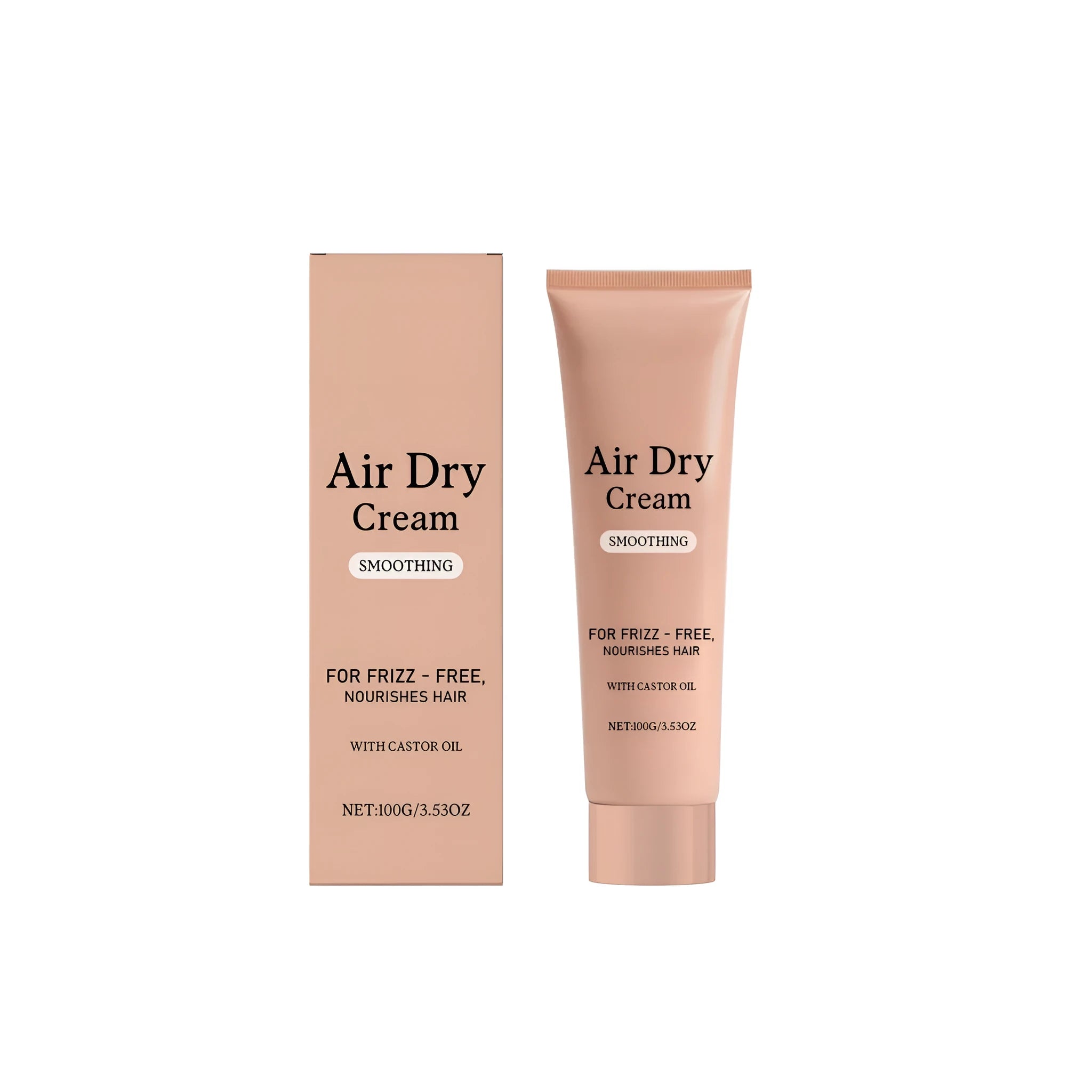 100g tube of keratin hair softening cream with glycerin and coconut oil