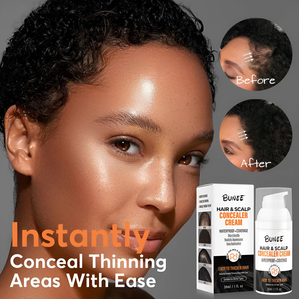 30ml pot of scalp concealer pomade for covering thinning hair and nourishing the scalp.