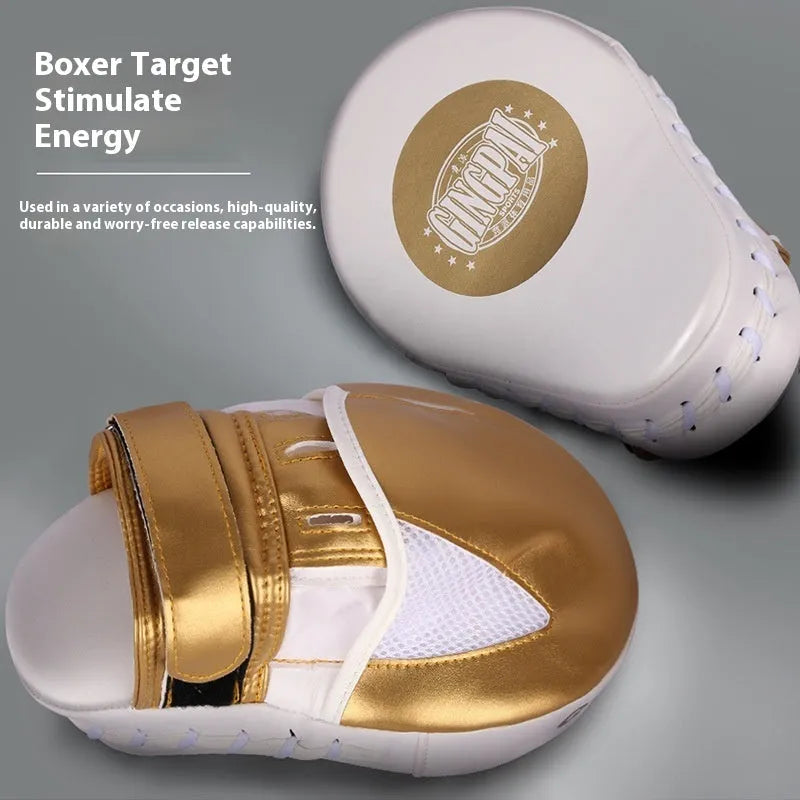 Gold or green vertical PU baffle target for boxing and sanda home training