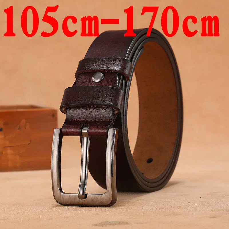 Fashion square head pin buckle jeans strap belt in black and brown colours with alloy buckle