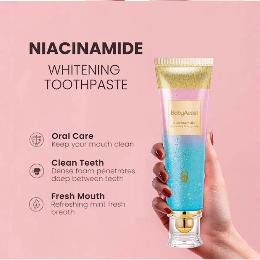 100g nicotinamide whitening toothpaste tube for adult men and women