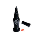 Black no-wash gem glue bottle with three long-handled dotting pens for nail art