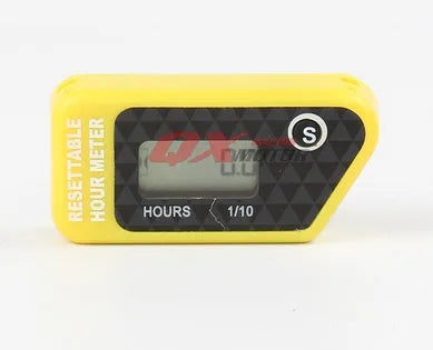 YSDS waterproof black LCD maintenance reminder timer for vehicles and equipment