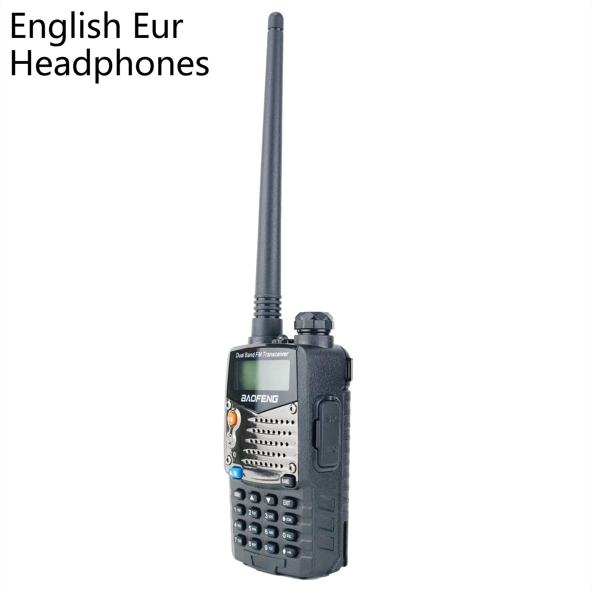 Baofeng UV-5RA dual band two-way radio with dual display for outdoor and civil communication