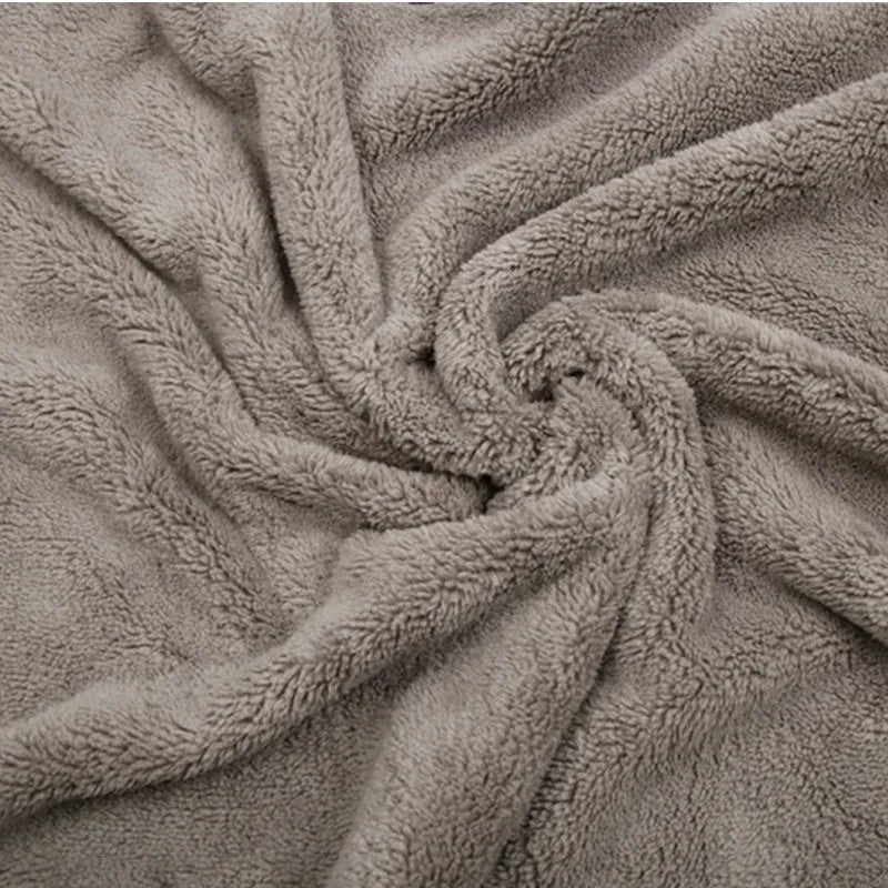 Microfiber car wash towel shown in multiple size options for vehicle cleaning