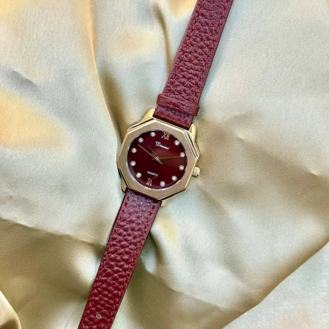 Traditional Chinese style alloy women's watch with 8mm thickness and multiple design variations
