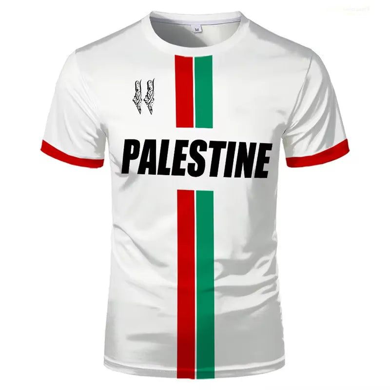 3D printed football t-shirt in black spandex fabric with stereoscopic pattern design