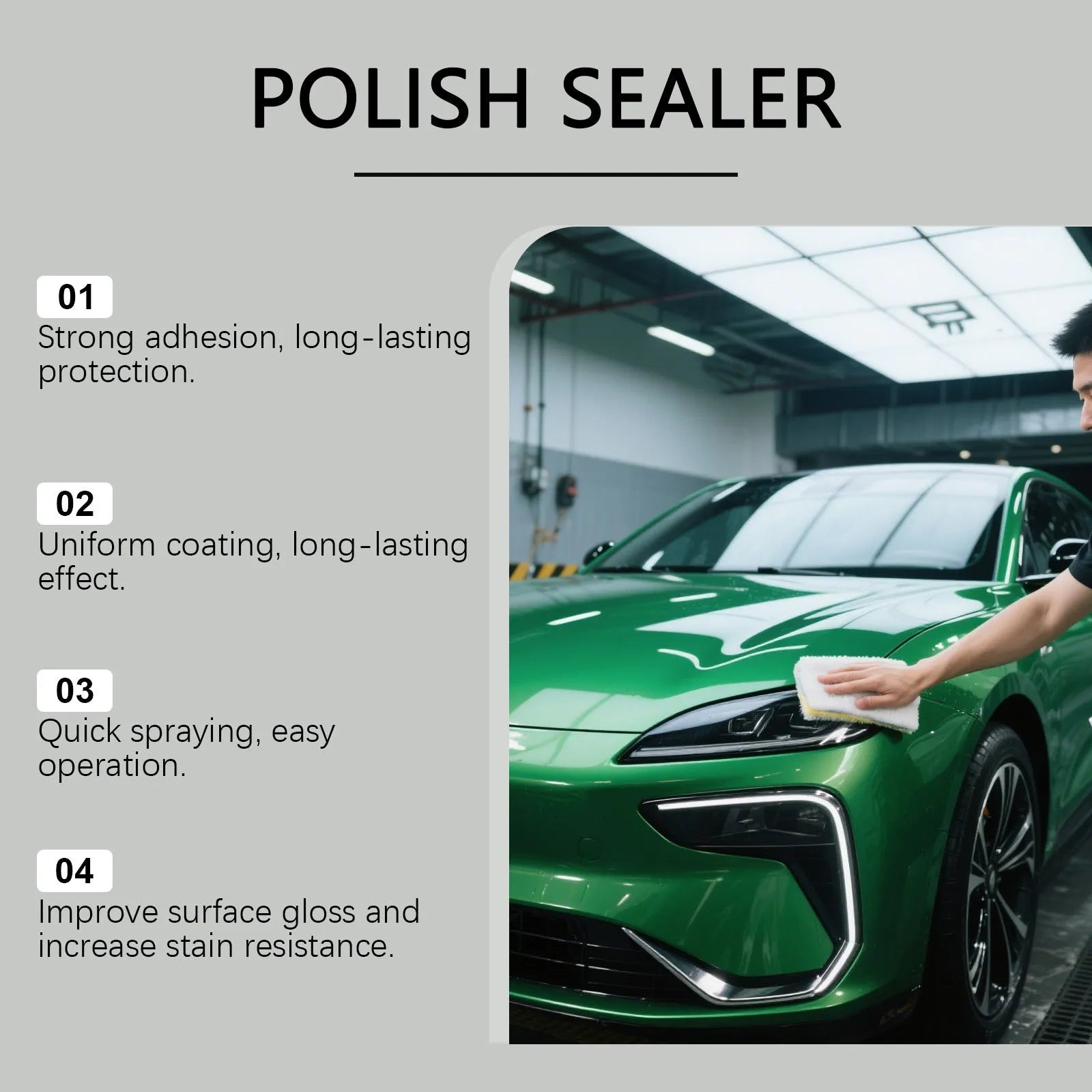 120ml ceramic coating spray bottle for car paint protection and maintenance