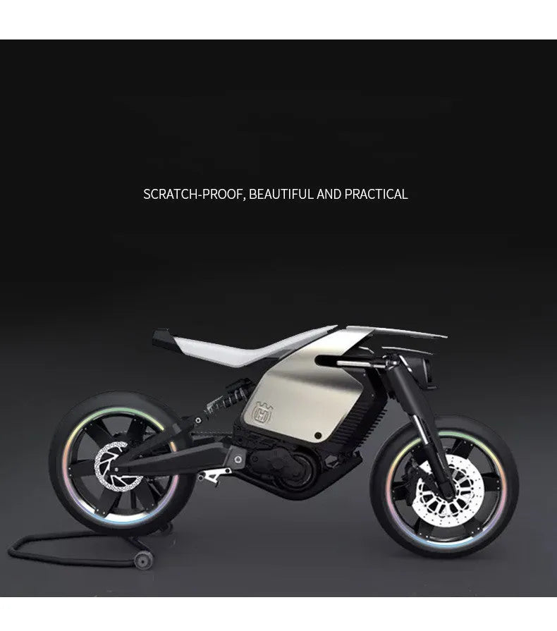 Waterproof laser reflective wheel hub stickers for car and motorcycle wheels in four sizes