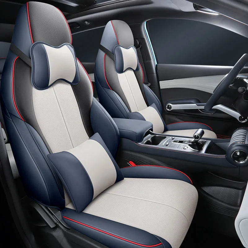 BYD Yuan PLUS car cushion cover in adventure green colour with 70x55cm dimensions