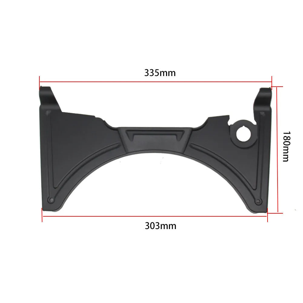 Black motorcycle cockpit bodywork fairing for BMW R1250GS and R1200GS LC adventure bikes