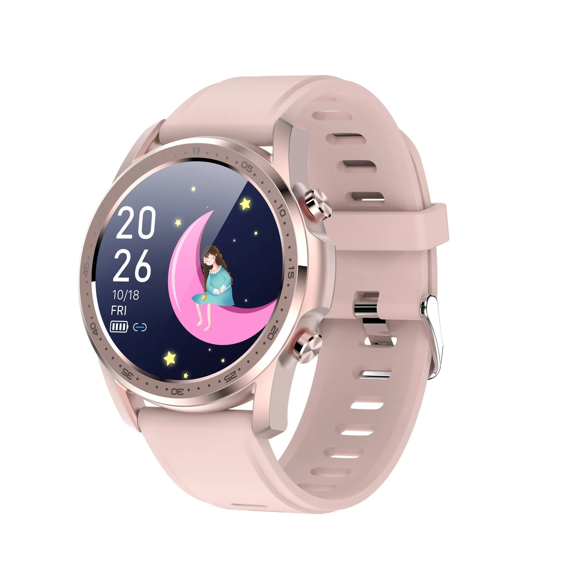 Youth2 smart bracelet with body temperature display on a 1.3-inch screen