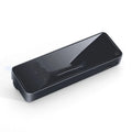 Black automobile aromatherapy air outlet light with USB cable and fragrance sticks