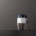 Coffee beans design car air freshener solid fragrance in plastic cup container