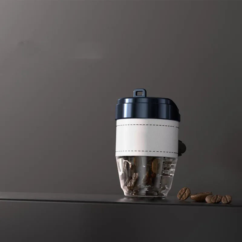 Coffee beans design car air freshener solid fragrance in plastic cup container