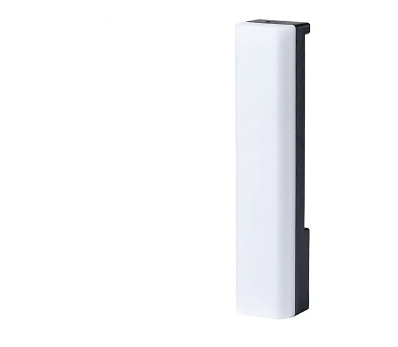 3D RGB tabletop ambiance lamp with voice-activated rhythm lights in black or white shell.