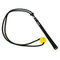 Black silicone elastic golf swing practice rope training aid for physical correction