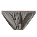 Men's modal butt-lift underwear in colourful blue, dark grey, pink, sky blue, and yellow green colours