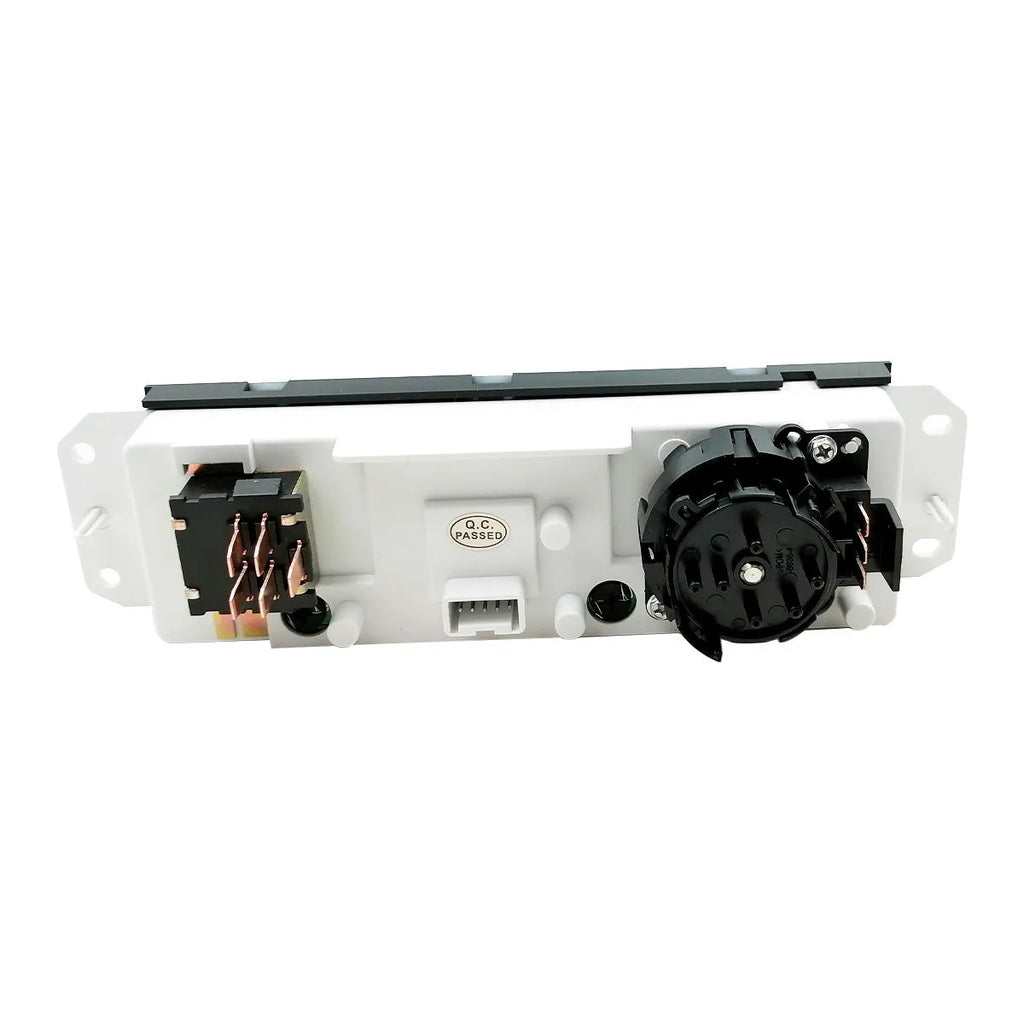 Black automotive air conditioning control panel for 2005-2006 Jeep Wrangler dashboard