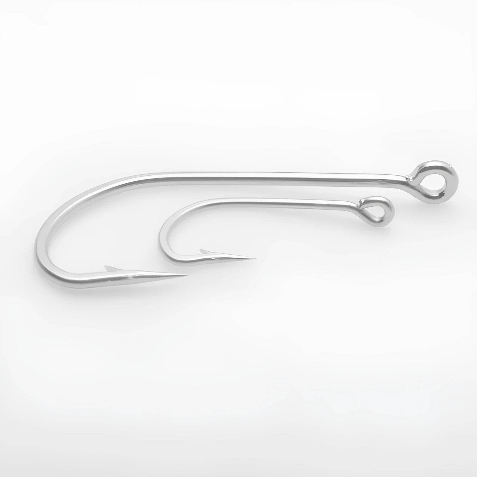 Alloy sea fishing hooks in multiple sizes for catching weever, snakehead and seahorse.