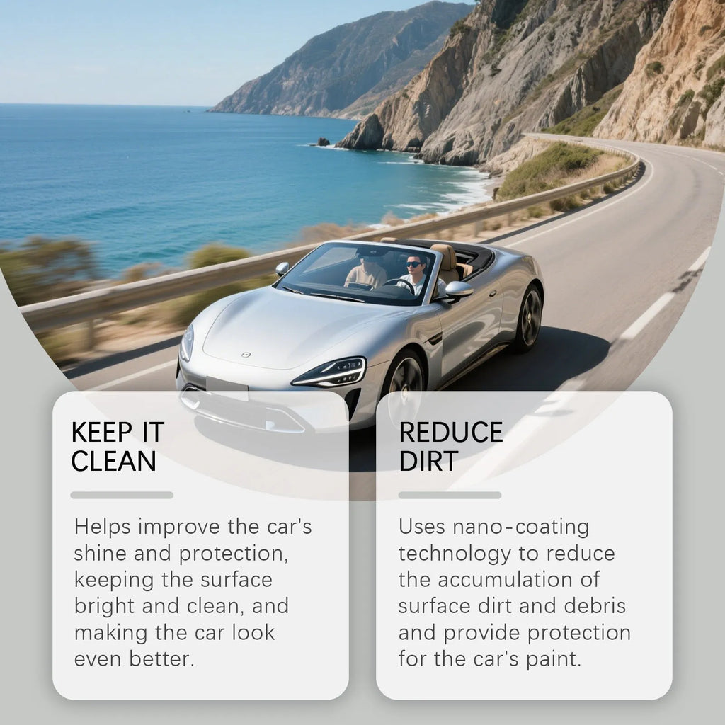 120ml ceramic coating spray bottle for car paint protection and maintenance