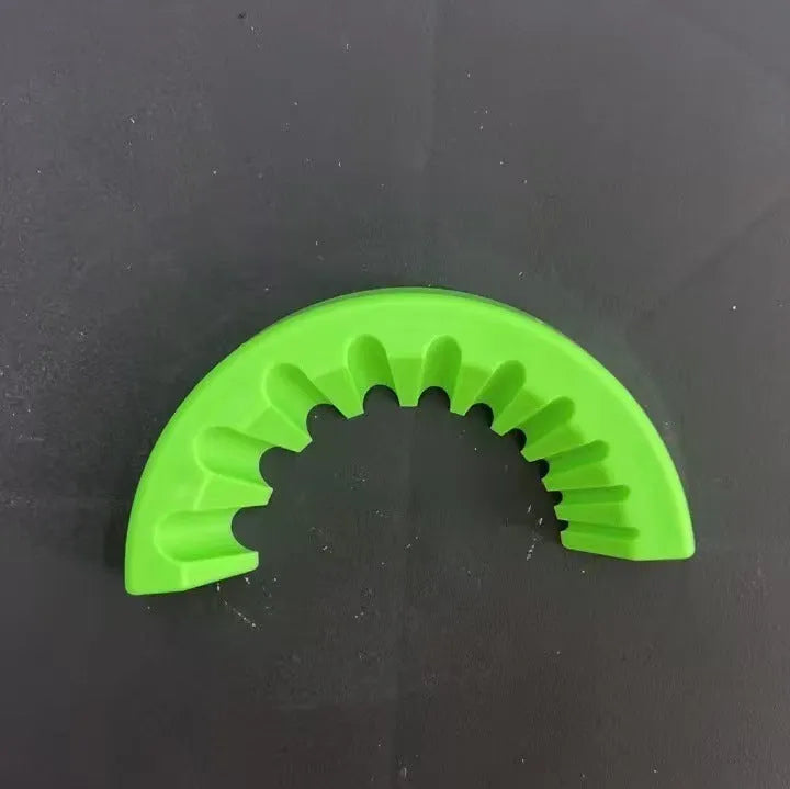Angle grinder grinding bit bracket holder in yellow, green, and black colour options for 3-12mm bits
