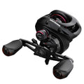Drip wheel fishing reel showing left and right hand wheel options for rocking wheel lure fishing.