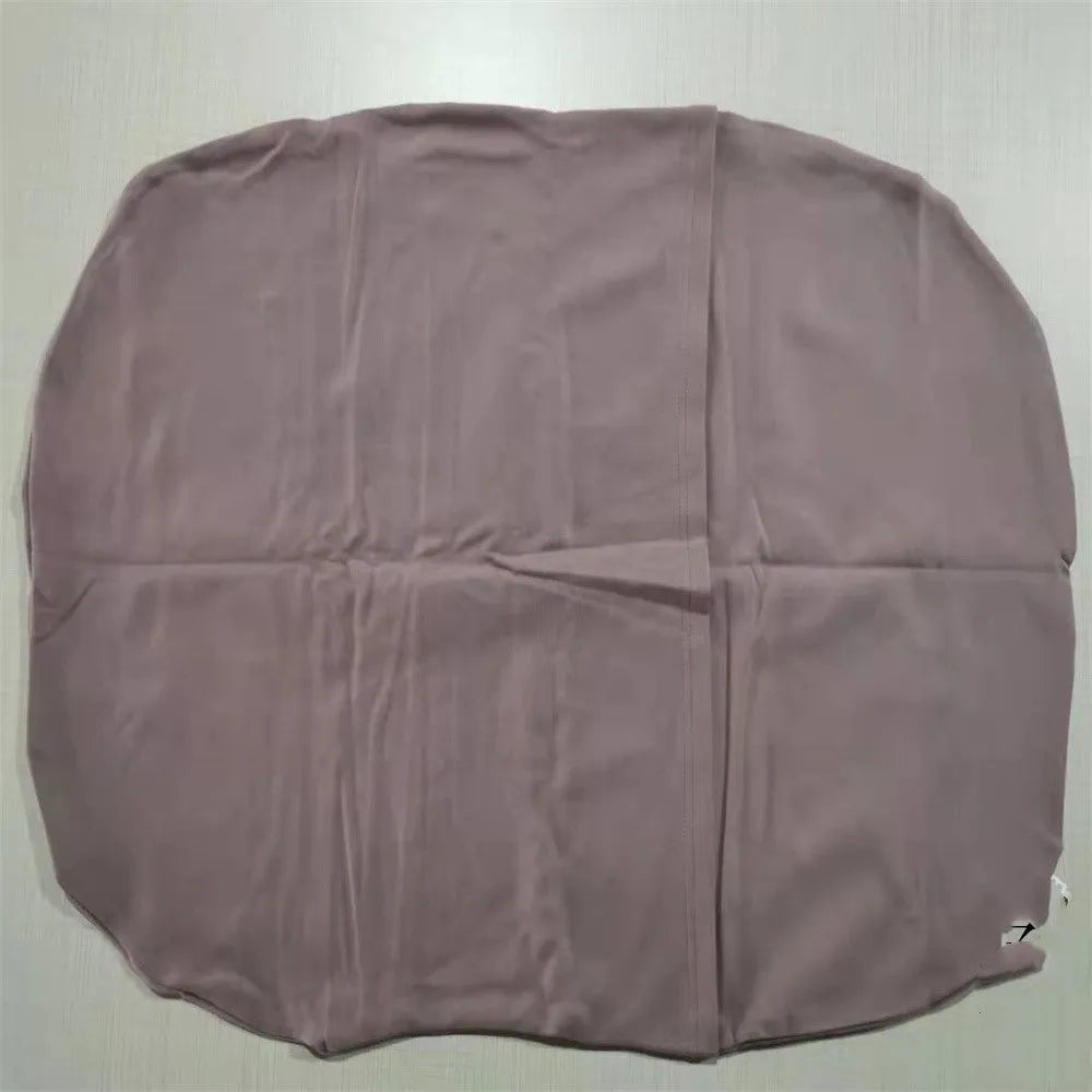 Beige portable cotton baby nest crib for newborns measuring 75cm by 45cm