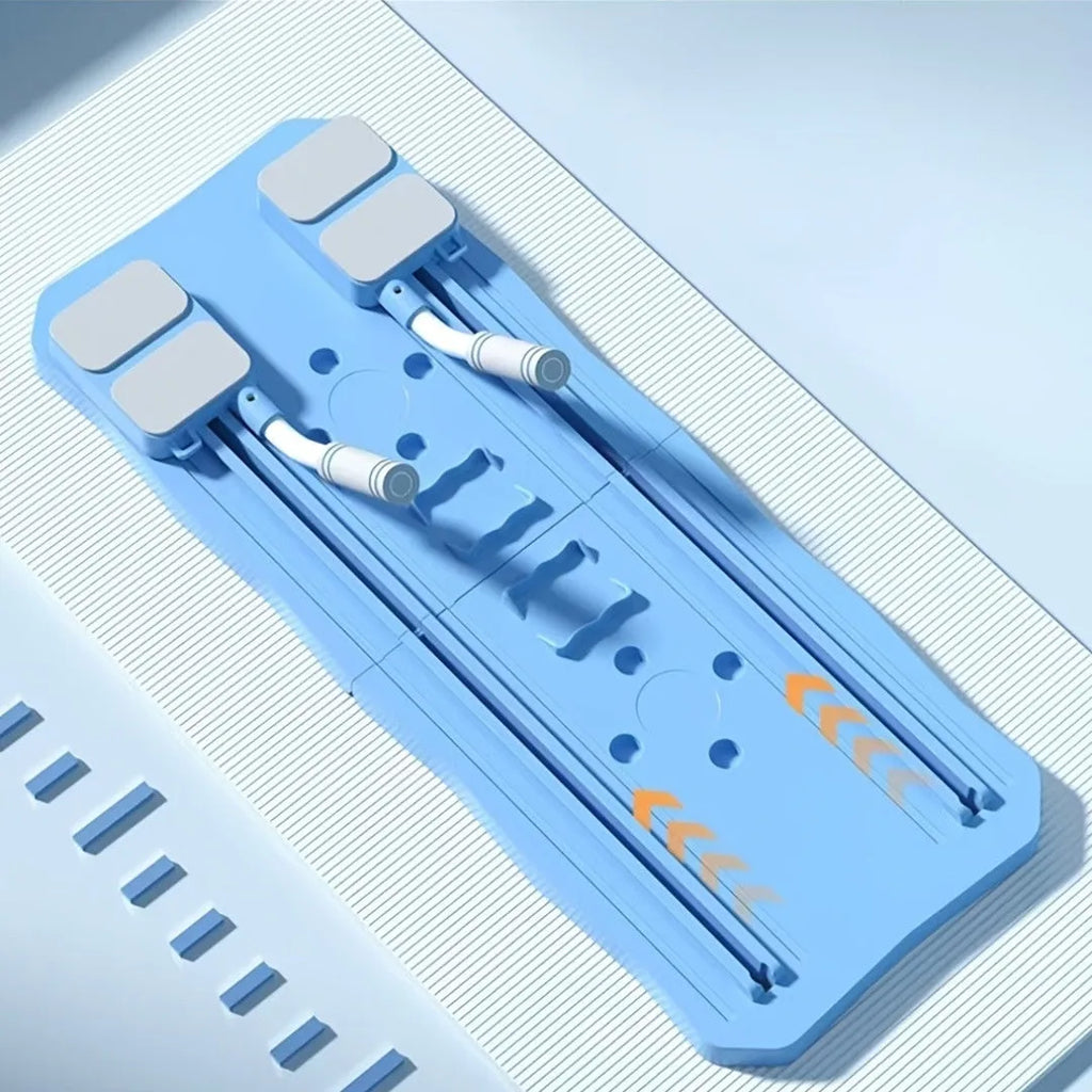Multifunctional ABS fitness board for home workouts in blue and pink colour options