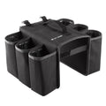 Bicycle double-sided drink bag in black with 2 litre capacity and waterproof 600D PVC construction