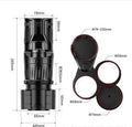 Black carbon fibre finish adjustable car cup holder with retractable base on a car console.