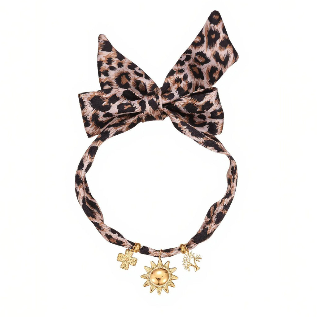 Gold electroplated geometric pendant necklace or bracelet with adjustable 41-50cm stainless steel chain