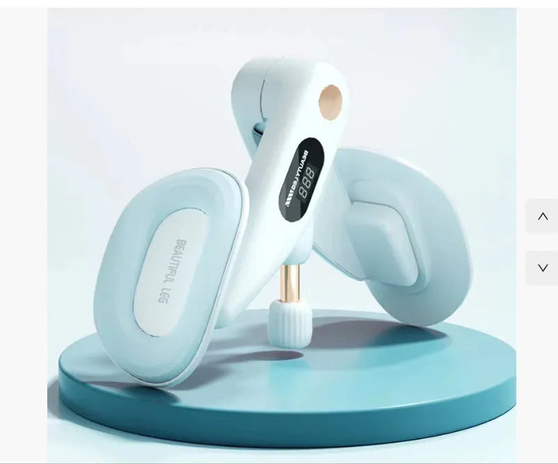 Pelvic floor muscle trainer device with counting function in gray colour