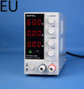 White S605W adjustable DC power supply unit with voltage and current controls for electronics repair