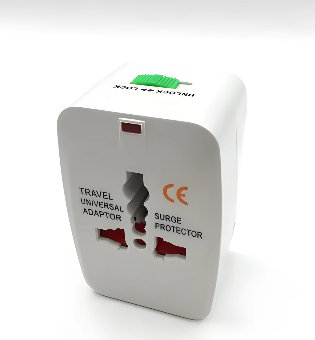 Multi-function universal conversion plug for travel measuring 73x50x39mm with global compatibility