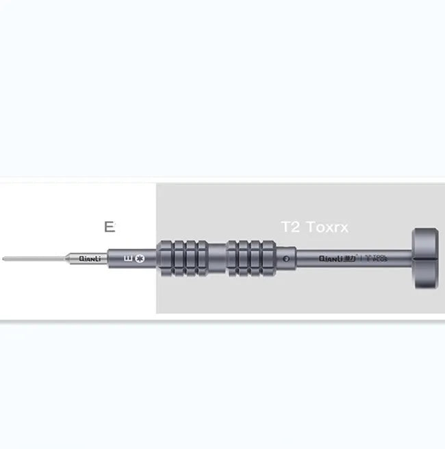 Precision repair tool with multiple head types including T2 for iPhone repair