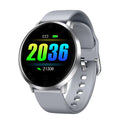 Ultra-thin waterproof smart health bracelet with 1.3-inch touchscreen in black, gold, or silver colours