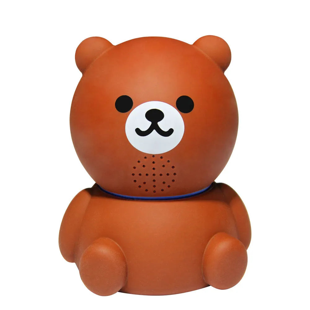 Bear 1080P wireless indoor security camera with infrared night vision on a shelf