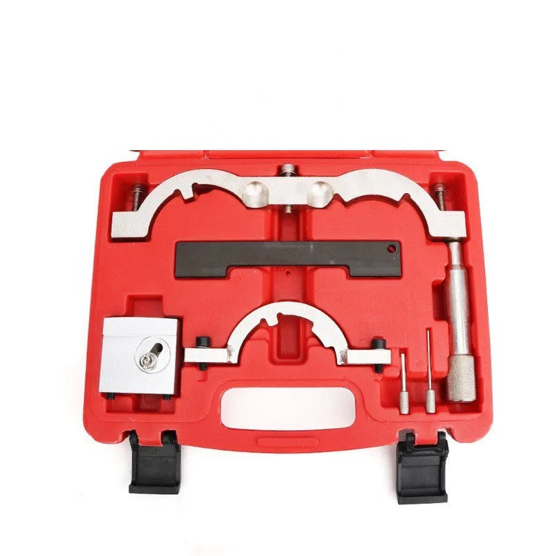 Red chrome-vanadium steel timing tool kit for Opel 1.4 Oncla LUJ engines