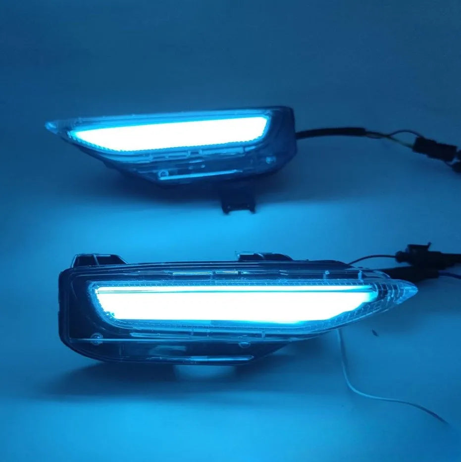Infiniti Q50 Q70 front bumper LED turn signal fog daytime running lamp unit