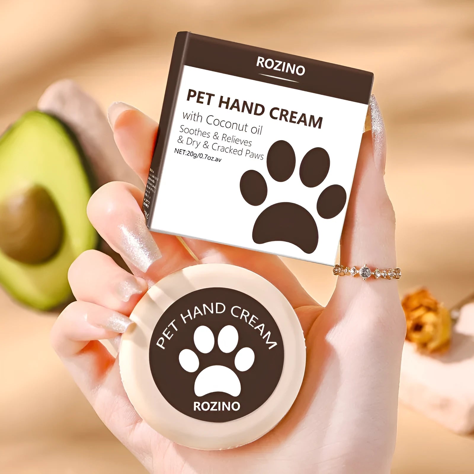 20g pet grooming cream bottle for dogs and cats moisturising treatment