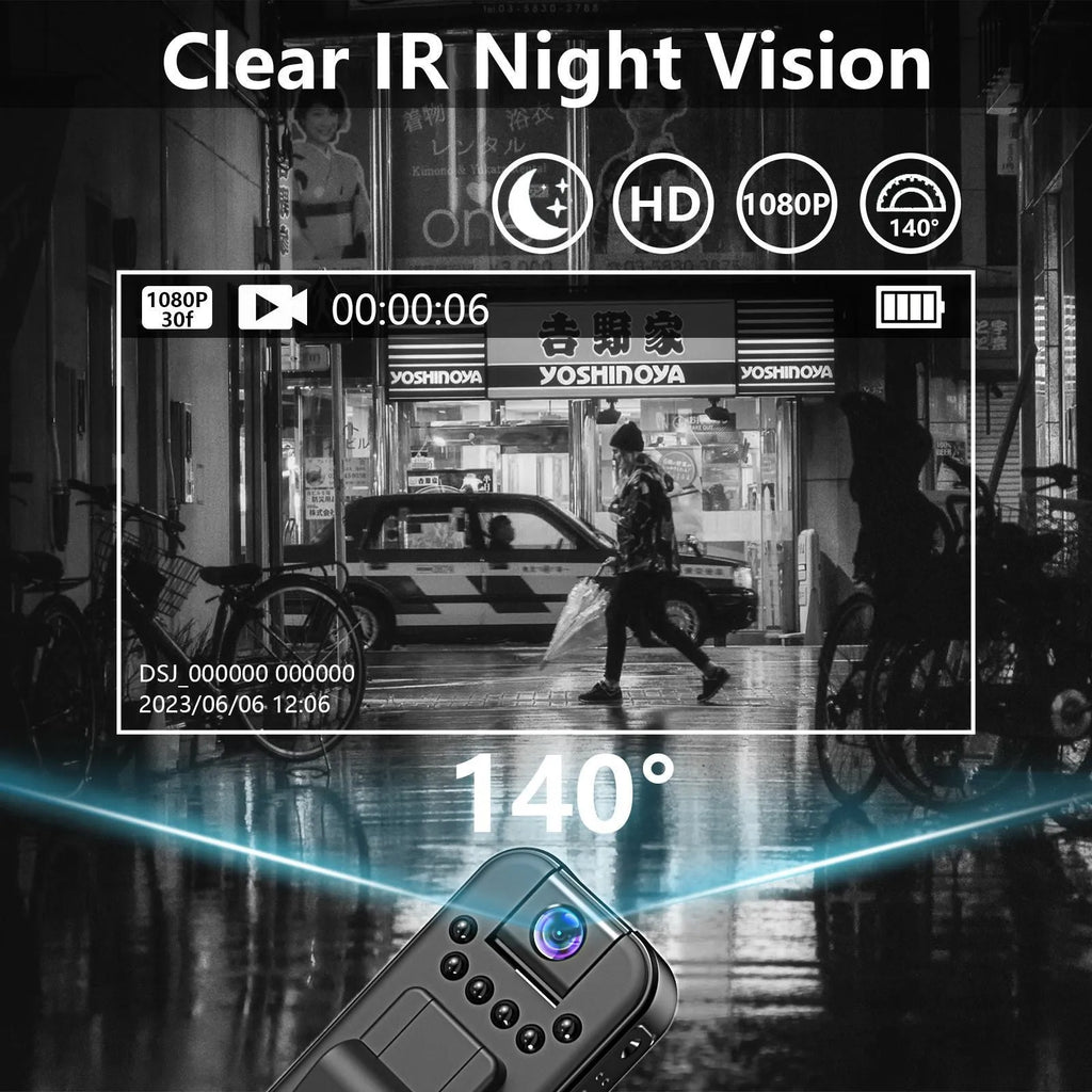 L7 HD conference and outdoor video recorder with infrared night vision and wifi