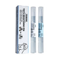 Yegbong pet teeth whitening pen twin pack with dental brushes for dog and cat dental care