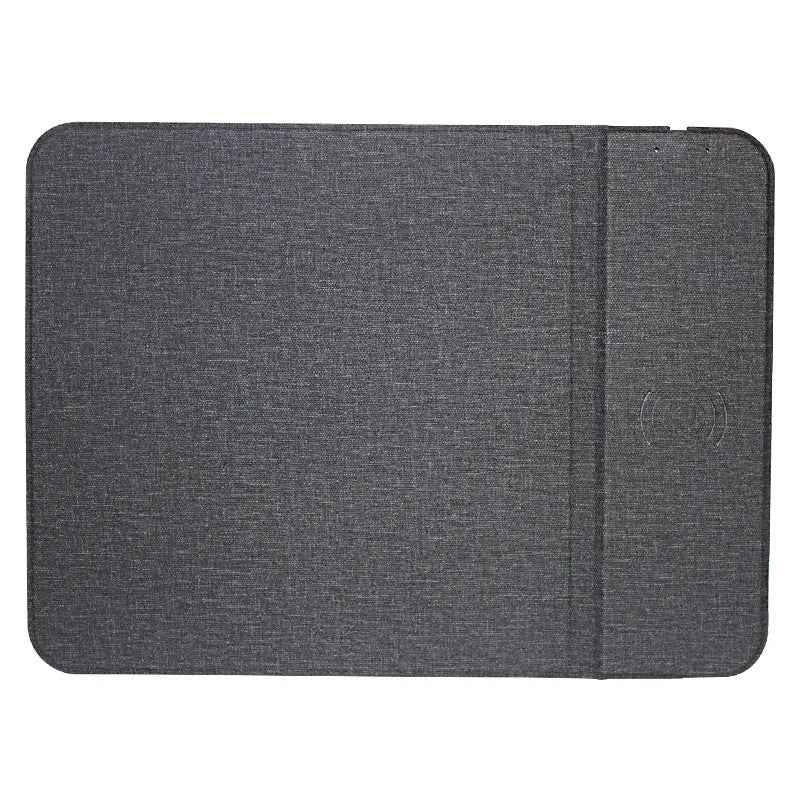 Foldable cloth wireless charging pad showing fabric surface and flexible folding design