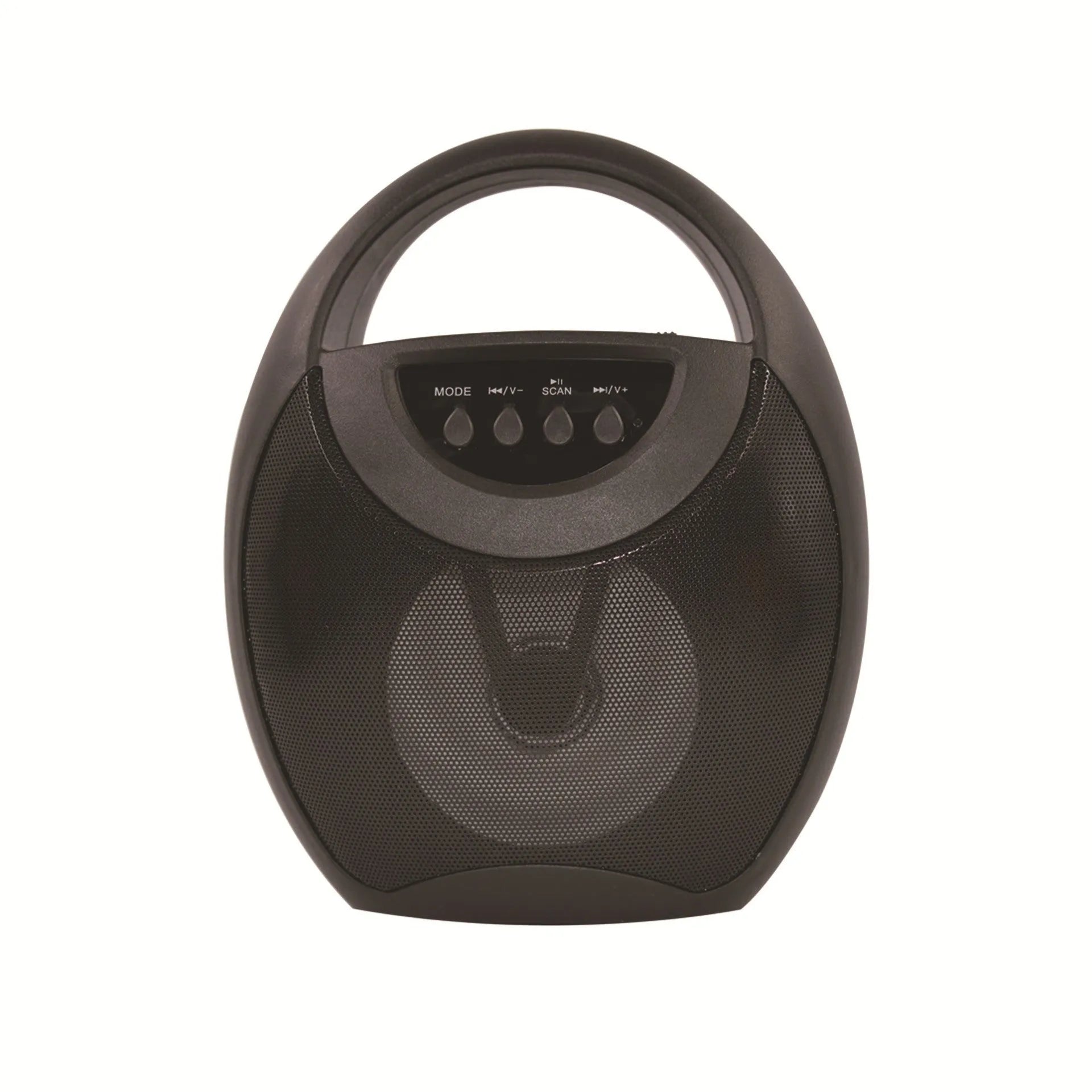 Portable Bluetooth speaker in black, blue or pink with USB port and SD card slot