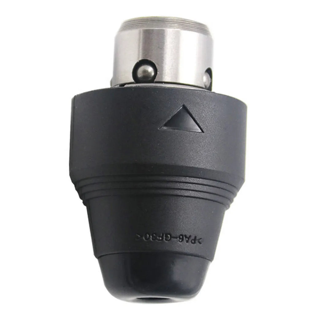 Black metal quick change chuck connector for Bosch SDS drills