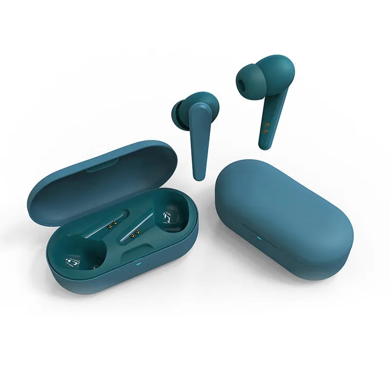ANC active noise reduction Bluetooth headphones in five colour options with earplug design