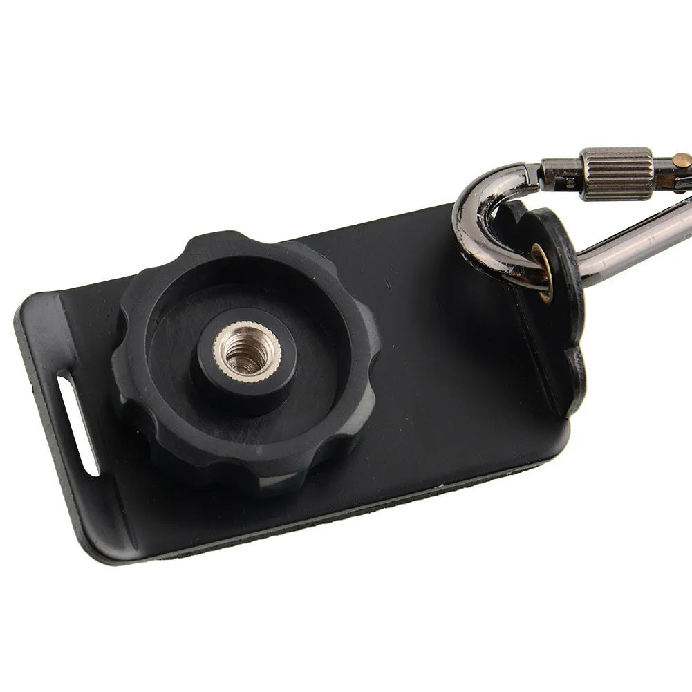 Black professional dual camera shoulder strap for SLR cameras shown on a person, highlighting thick shoulder sponge and metal connectors.