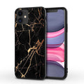 Marble pattern iPhone case with waterproof and drop-resistant TPU PC construction