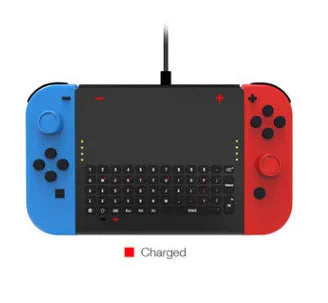 Black felt Nintendo Switch pouch showing game card slots and double storage layers